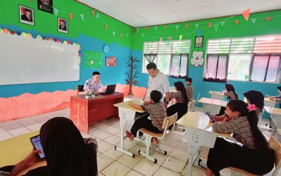 Optimalisasi Asesmen Pembelajaran STS & LUAS Berbasis Teknologi di SMPN Satu Atap 01 Simpang Pematang (11)